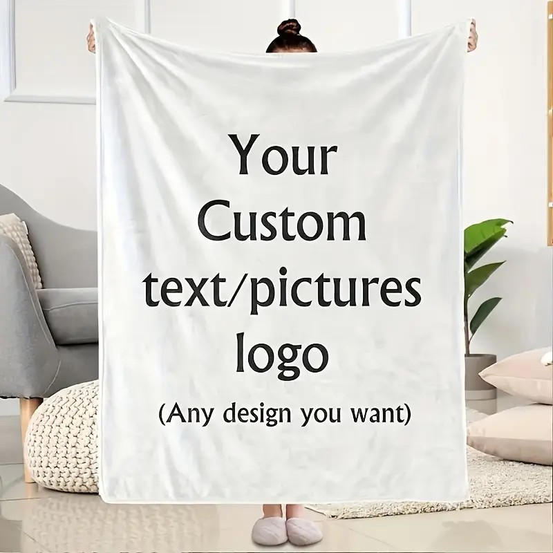 Custom Photo Blanket - Perfect Gift for Couples and Special Occasions